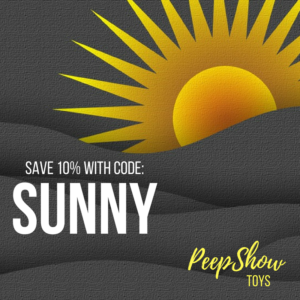 peepshow toys discount code SUNNY